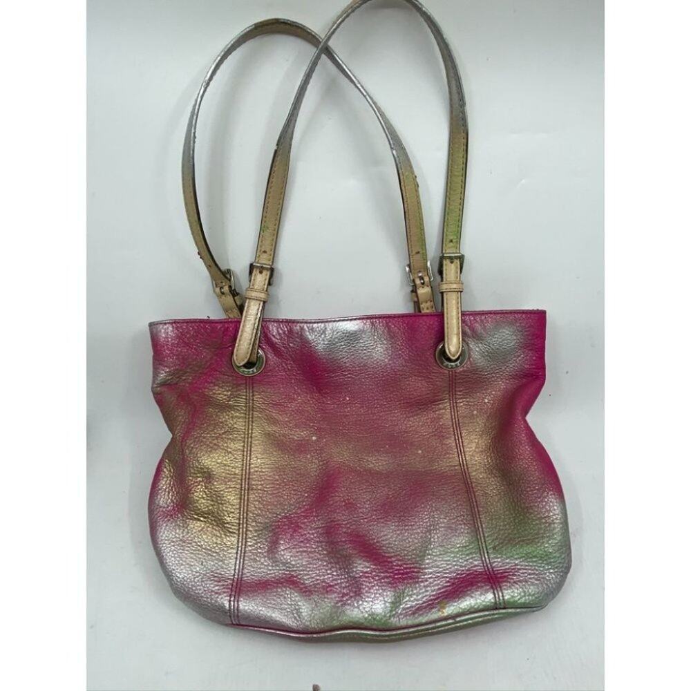 Michael Kors Leather Bag Customized Pink Gold - Picture 2 of 13